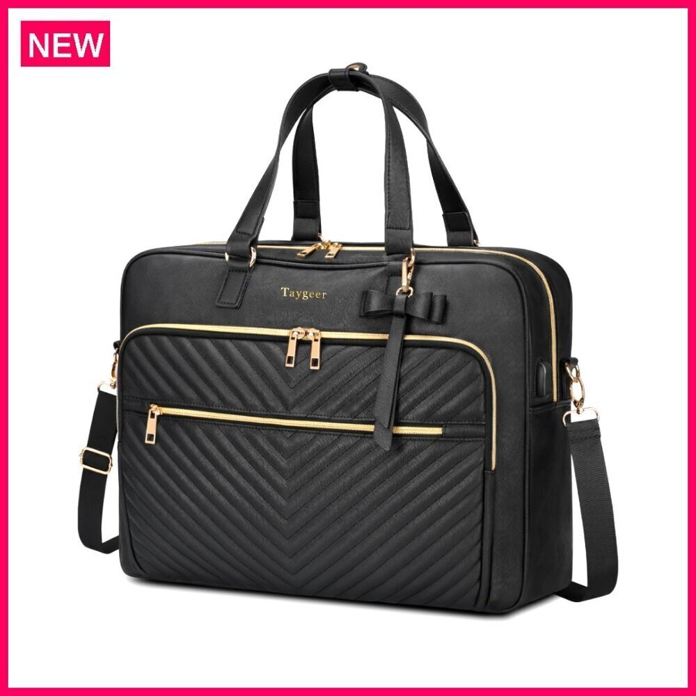 Large 17 Inch Convertible Laptop Briefcase Backpack with USB Port Waterproof